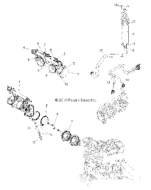 ENGINE, THROTTLE BODY and INJECTOR - R12JT9EFX (49RGRTHROTTLEBODY11RZRS)