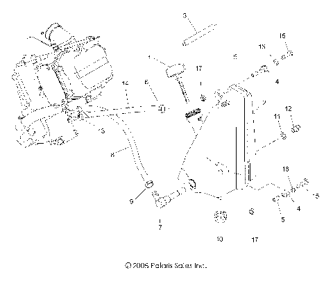 ENGINE, OIL SYSTEM and OIL TANK - A09BA50FA (49ATVOIL09SCRAMI)