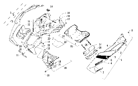 HOOD AND AIR INTAKE ASSEMBLY [98749]