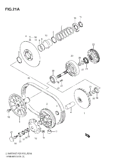 TRANSMISSION (1)(MODEL L0)