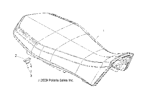BODY, SEAT ASM. - A13EA32FA (49ATVSEAT10BOSS)