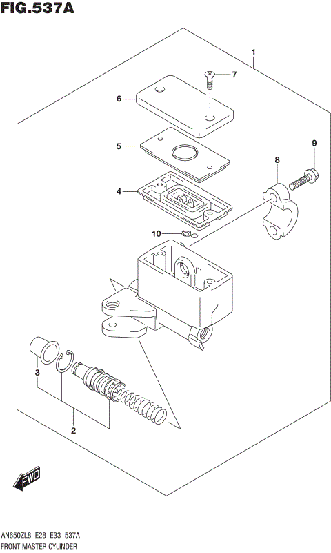 FRONT MASTER CYLINDER