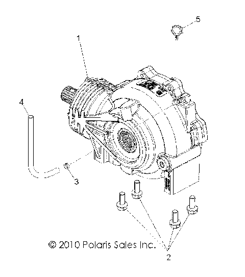 DRIVE TRAIN, FRONT GEARCASE - Z16VHA57A2/AK (49RGRGEARCASEMTG11RZR)