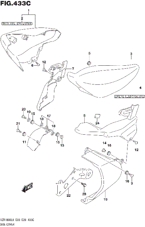 SIDE COVER (VZR1800BZL8 E28)