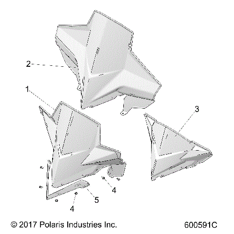 BODY, WINDSHIELD - S21FJB8/FJE8/FJP8 ALL OPTIONS (600591C)