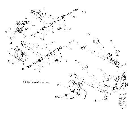 SUSPENSION, FRONT CONTROL ARMS - R10TH50AG/AR (49RGRSUSPFRT105004X4)