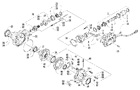 FRONT DRIVE GEARCASE ASSEMBLY [81336]