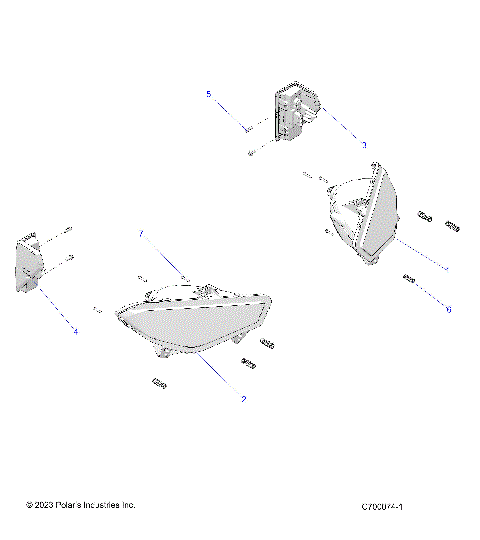 ELECTRICAL, HEADLIGHTS AND TAILLIGHTS - R25RSF99AY/AL (C700074-1)