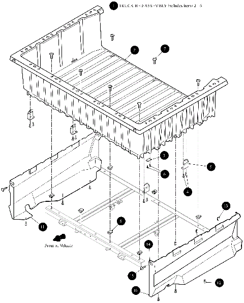 TRUCK BED ASSEMBLY [302431]