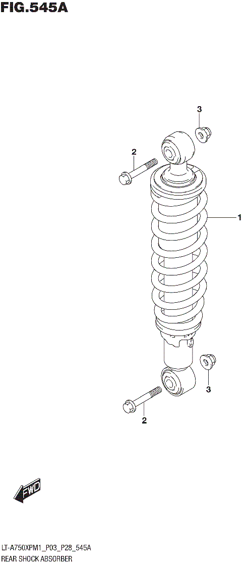 REAR SHOCK ABSORBER