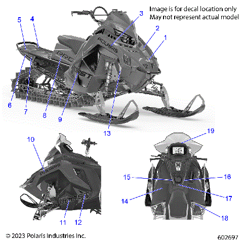 BODY, DECAL, BLACK CRYSTAL SIDE PANEL W/SHADOW GRAY/GREEN ACCENT - S24TFM8MS (602366)