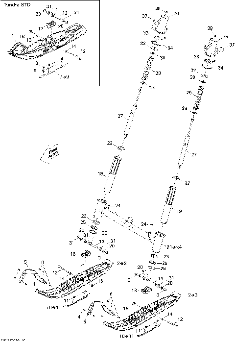 07- Front Suspension And Ski