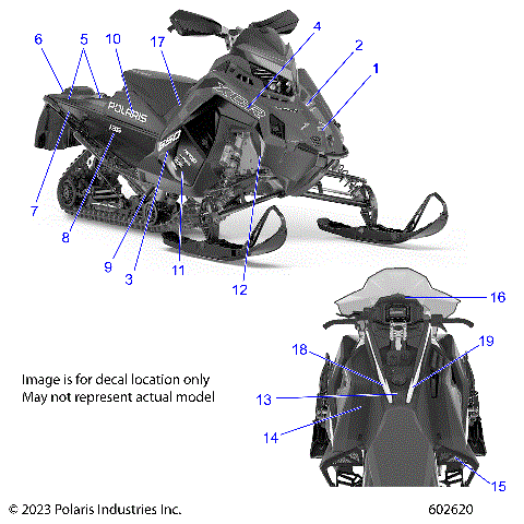 BODY, DECAL, BLACK SIDE PANEL - S24TDL6RS/6RE (602620)