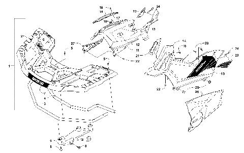 FRONT RACK AND SIDE PANEL ASSEMBLIES [301173]