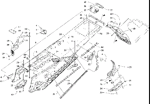 TUNNEL AND SNOWFLAP ASSEMBLY [108670]