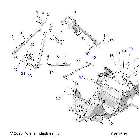 CHASSIS, CHASSIS ASM. and OVER STRUCTURE - S21TDV8RS/8RE ALL OPTIONS (C601608)