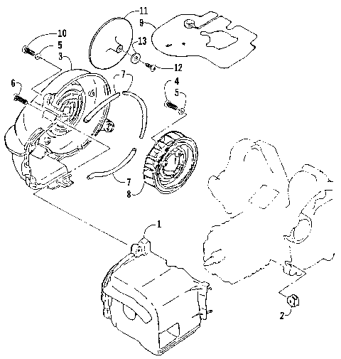 FAN AND AIR SHROUD ASSEMBLY [78572]