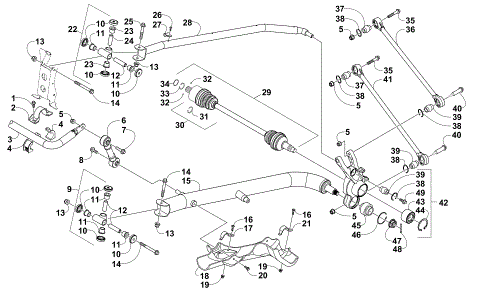 REAR SUSPENSION ASSEMBLY
