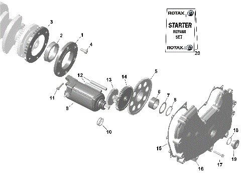 01- ROTAX - E-Starter
