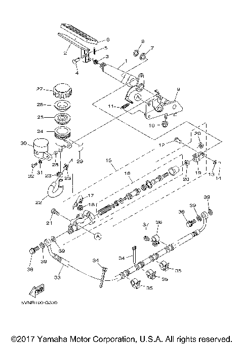 REAR MASTER CYLINDER
