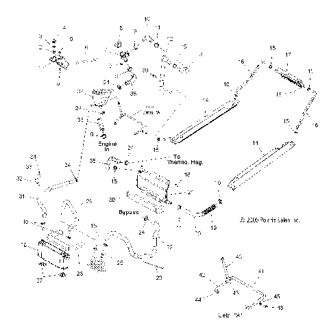 ENGINE, COOLING SYSTEM - S12PT7FSL (49SNOWCOOLING10FSTTRG)