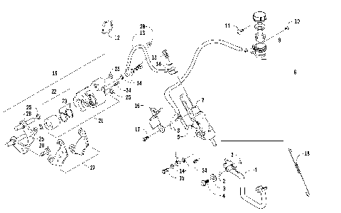 AUXILIARY BRAKE ASSEMBLY [91005]