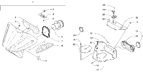 AIR SILENCER ASSEMBLY [110131]