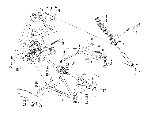 FRONT SUSPENSION ASSEMBLY [85878]