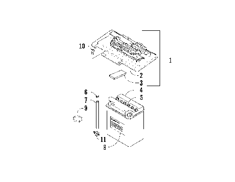 BATTERY ASSEMBLY [89185]