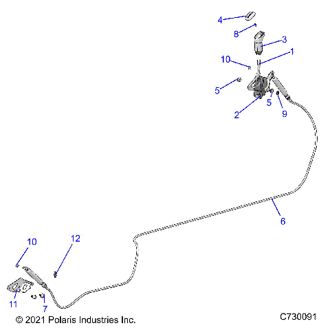 DRIVE TRAIN, GEAR SELECTOR - R23MAA57B1/EB4/B9 (C730212)