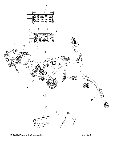 ELECTRICAL, MAIN WIRE HARNESS - S21EHK8RC ALL OPTIONS (601228)
