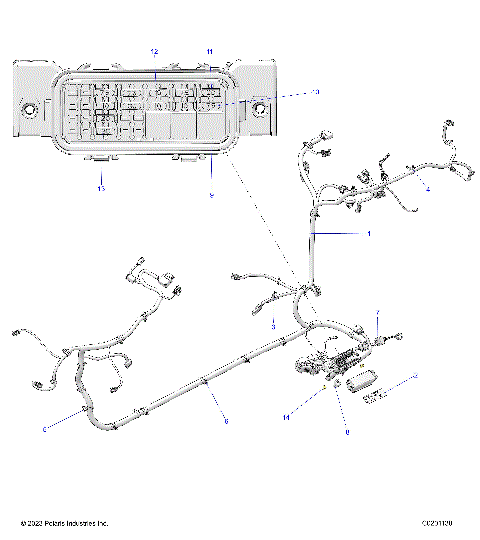 ELECTRICAL, WIRE HARNESS - Z25HCA18A4/A7/B4/B7 (C0201138)
