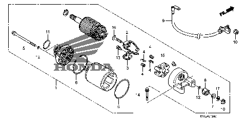STARTING MOTOR