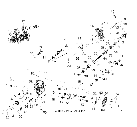 GEARCASE (6X6)(Built 7/08/02 and Before) - C11RF50AA (49RGRGEARCASEUTV6X6)