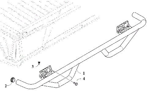 REAR BUMPER ASSEMBLY  [305649]