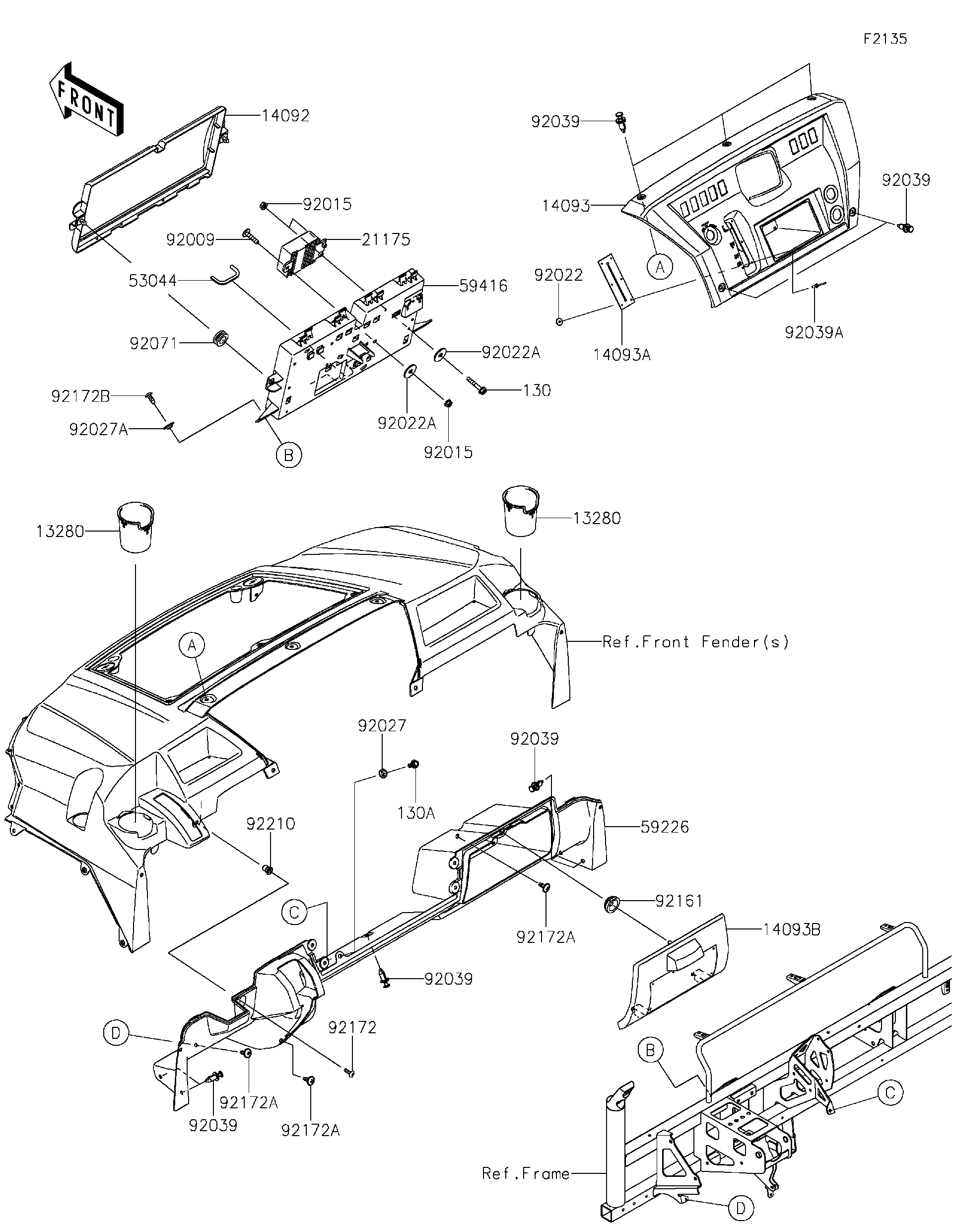 2018 Kawasaki MULE PRO-FX EPS LE Front Box Utility Vehicles