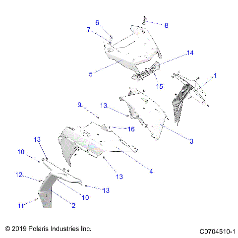 BODY, HOOD AND FRONT BODY WORK - Z20NAE92PL (C0704510-1)