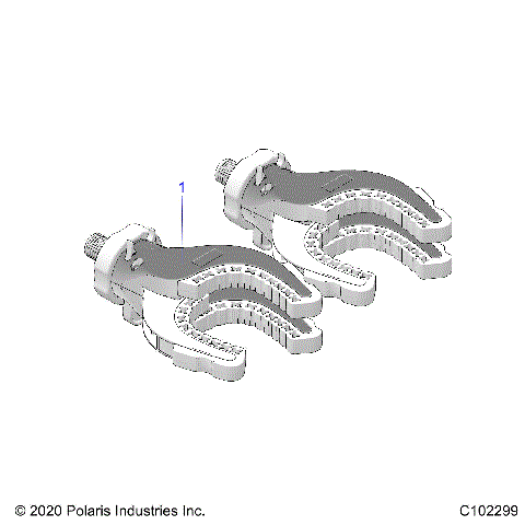 BODY, LOCK AND RIDE RATCHET GRIP - A24SHD57A9 (C102299)