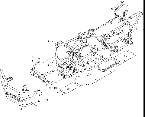 FRAME AND RELATED PARTS [303642]