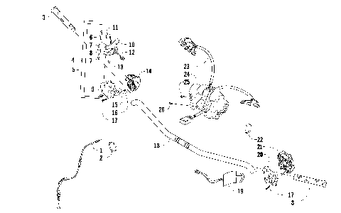 HANDLEBAR AND CONTROLS [91924]