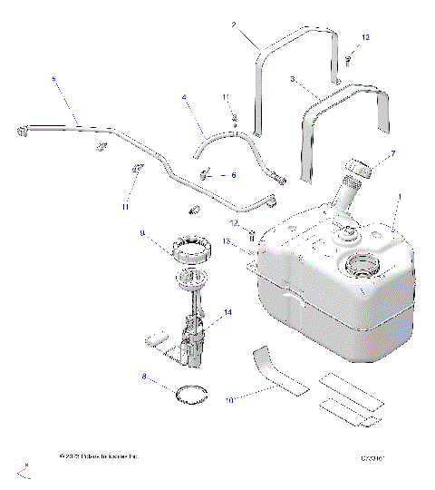 FUEL SYSTEM - R25M4U57Z5/B5/Z6/B6 (C733161)