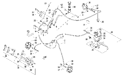 HYDRAULIC BRAKE ASSEMBLY [95080]