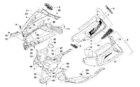 SKID PLATE AND SIDE PANEL ASSEMBLY [103080]