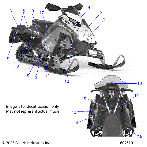 BODY, DECAL, BLACK SIDE PANEL - S24TKL8RS (602610)