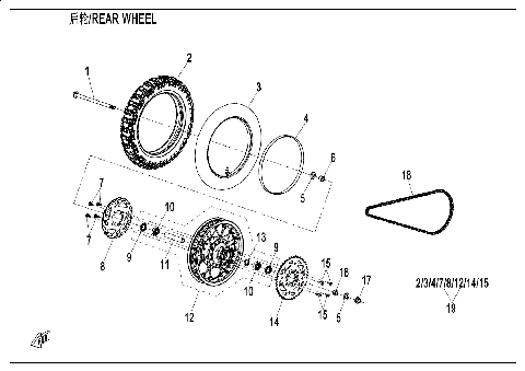 REAR WHEEL