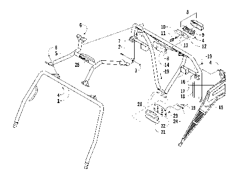 ROPS AND TAILLIGHT ASSEMBLY [94809]