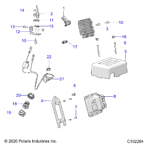 ELECTRICAL, SENSORS, MODULES, and SWITCHES - A21HZB15A1/A2/B1/B2 (C102284)
