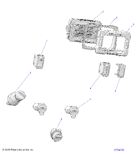 ELECTRICAL, DASH INSTRUMENTS - R26TAE99FJ/CJ/EJ (C734018)