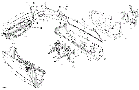 05- HULL - Front Deflector Float and Front Bumper