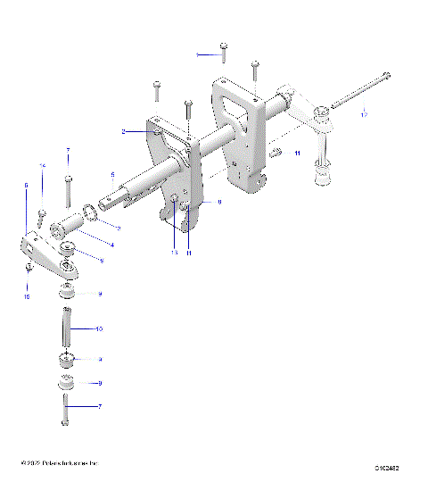 SUSPENSION, TORSION BAR - A23SEE57A1/A3/A6/A9/B1/B3/B6/B9 (C102482)